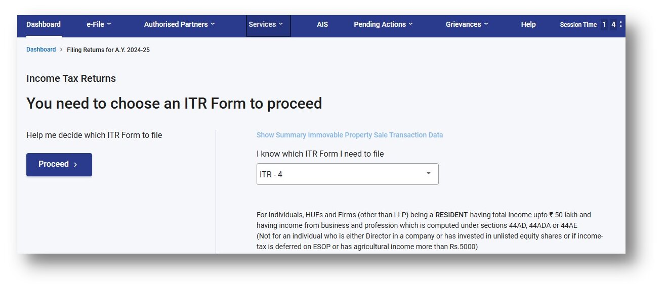 WHO IS REQUIRED TO FILE AND HOW TO FILE ITR-4
